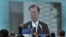 South Korean President Moon Jae-in speaks during a ceremony marking the 40th anniversary of the May 18 Democratic Uprising at May 18 Democracy Square in Gwangju, South Korea Monday, May 18, 2020.