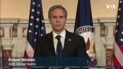 Blinken ABŞ-ın demokratiyanı təşviq etmək üçün hərbi müdaxilə yolundan istifadə etməyəcəyini bildirib
