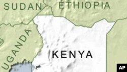 Ramani ya Kenya.
