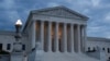 Clouds roll over the U.S. Supreme Court building at dusk on Capitol Hill in Washington, D.C., May 3, 2020.