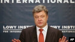 پترو پوروشنکو رئیس جمهوری اوکراین 