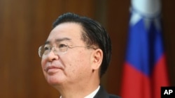 资料照：台湾外长吴钊燮