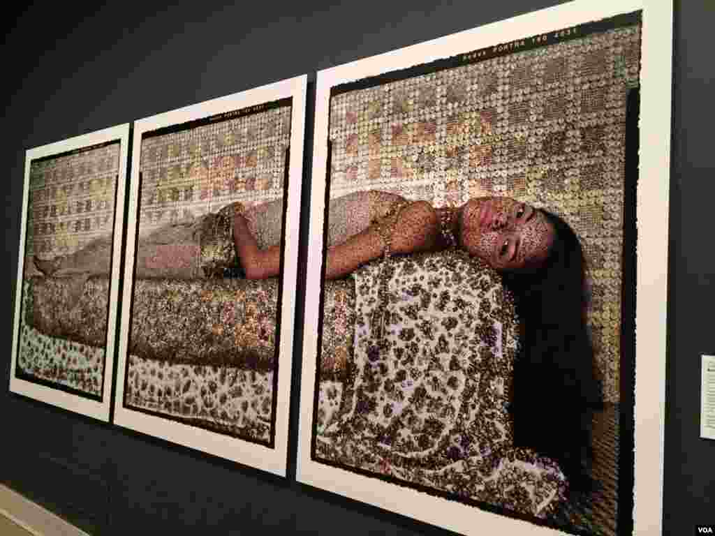 عکس: Lalla Assia Essaydi (هنرمند از مراکش ساکن نیویورک) &quot;بازگشت دوباره به گلوله ها&quot;