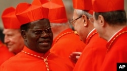 Le cardinal Laurent Monsengwo, archévêque de Kinshasa