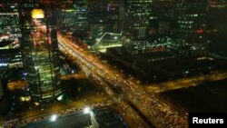 2012년 12월 17일 베이징의 전경.(자료사진)