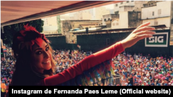 Atriz Fernanda Paes Leme