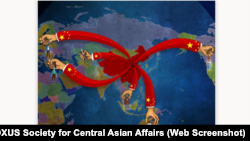 维吾尔人权项目和阿克苏斯中亚事务协会2021年6月24日发布新报告《无处可逃 中国对维吾尔人的跨国压迫》（图片来自维吾尔人权项目和阿克苏斯中亚事务协会发布的报告）