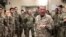 FILE - General Kenneth McKenzie, head of U.S. Central Command, speaks with U.S. troops while visiting Forward Operating Base Fenty in Jalalabad, Afghanistan, September 9, 2019.