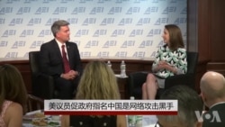 美议员促政府指名中国是网络攻击黑手