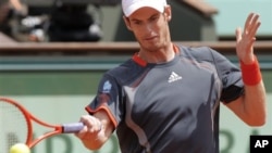 Andy Murray mundur pada babak kedua turnamen Italia Terbuka (foto: dok). 