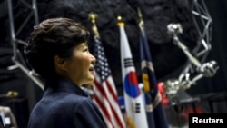 韩国总统朴槿惠（资料照片）