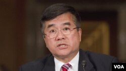Duta Besar AS Gary Locke mengatakan bahwa aktivis Chen Guangchen tidak pernah meminta suaka.
