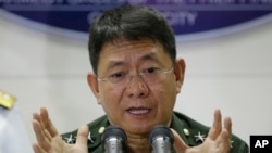 菲律宾国家安全顾问爱德华多·阿诺（Eduardo Ano）星期五（11月24日）表示，马尼拉有权与美军在南中国海进行联合巡逻。（资料照）