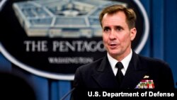 دریادار جان کربی، سخنگوی وزارت دفاع ایالات متحده آمریکا، پنتاگون