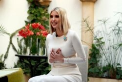 FILE - Ivanka Trump, the daughter and senior adviser to U.S. President Donald Trump, is interviewed by the Associated Press in Rabat, Morocco, Nov. 8, 2019.