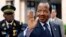 FILE - Cameroon's President Paul Biya waves as he arrives at an EU-Africa summit on April 3, 2014, at EU Headquarters in Brussels.