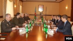 Müdafiə Naziri yeni amerikalı həmsədri qəbul edib