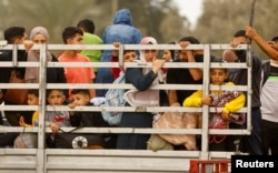 فرار فلسطینی‌ها از شمال نوار غزه به جنوب - ۲۱ آبان ۱۴۰۲