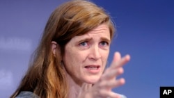 사만다 파워 유엔주재 미 대사 (자료사진)