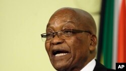 Rais wa zamani Jacob Zuma