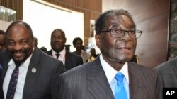 Zimbabwe President Robert Mugabe.