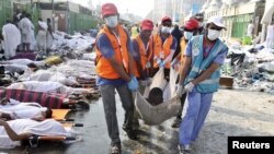 مرگ صدها زائر در جریان مراسم حج- منا - عربستان سعودی