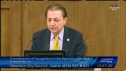 Հայաշատ Գլենդել քաղաքի քաղաքային խորհուրդը ճանաչել է Լեռնային Ղարաբաղի անկախությունը