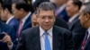 Malaysian Foreign Minister Saifuddin Abdullah expresses disappointment during a meeting, Oct. 4, 2021, with his ASEAN counterparts that Myanmar's authorities have not cooperated with the bloc's special envoy.