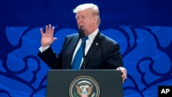 سخنرانی رئیس جمهوری آمریکا در نشست سازمان همکاری های آسیا و اقیانوسیه