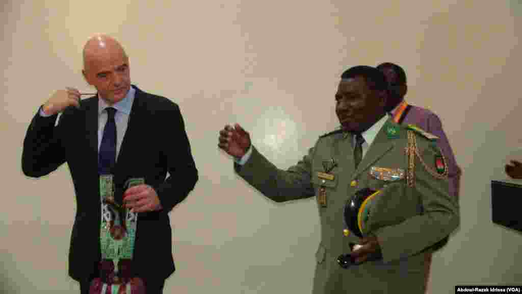 Ziyarar Shugaban Hukumar Kwallon Kafa Ta FIFA a Nijar