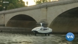 Noise and Pollution Free, Green 'Flying Taxi' Spreads Wings on Paris' Seine