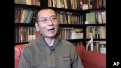 资料-刘晓波2008年1月6日在北京家中接受采访（美联社）