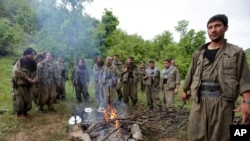 Tentara Kurdi di Suriah terkait dengan militan PKK di Turki (foto: dok). Kurdi Suriah berhasil mengusir pejuang muslim dari kota dekat perbatasan Turki. 