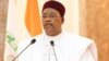 Le président Issoufou Mahamadou mardi lors de son passage télévisé, à Niamey, le 18 mars 2020. (Présidence Niger)