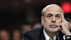Federal Reserve Board Chairman Ben Bernanke on Capitol Hill, Washington, June 7, 2012.