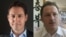  加拿大公民 康明凯(Michael Kovrig)（左）和迈克尔·斯帕弗(Michael Spavor)（右）被中国以涉嫌危害中国国家安全的指称分别被捕 