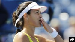 Penampilan petenis putri mantan peringkat satu dunia Ana Ivanovic dari Serbia di Turnamen Amerika Terbuka sejauh ini mengesankan (30/8).