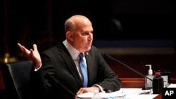 Rep. Louie Gohmert, R-Texas, questions Attorney General William Barr during a House Judiciary Committee hearing on the oversight of the Department of Justice on Capitol Hill, July 28, 2020 in Washington. 
