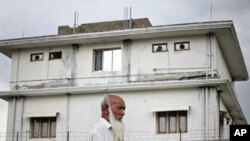 Bâtiment où se cachait Ben Laden à Abbottabad au Pakistan