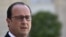 French President Francois Hollande delivers a speech after a high-level security meeting at the Elysee Palace in Paris, June 26, 2015.