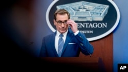 جان کربی سخنگوی پنتاگون، عکس از آرشیو