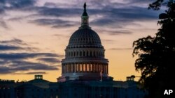 미국 워싱턴의 연방 의회 건물.