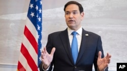 Госсекретарь Марко Рубио. Шэннон, Ирландия. 12 марта 2025 г. 