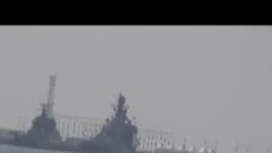 Rusiya hərbi gəmiləri Bakı limanında 