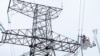 Специалисты латвийского оператора обрезают провод линии электропередач, Вилака, Латвия, 8 февраля 2025 года (фото Reuters/Ints Kalnins).