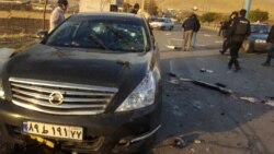 دیمەنێکی ئەو شوێنەی موحسن فەخریزادەی تیادا کوژرا