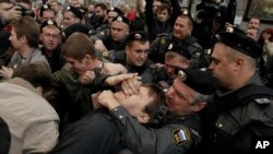 ኣብ ሩስያ ኣብ ዝተኻየደ ተቓውሞ