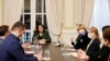 პრეზიდენტ სალომე ზურაბიშვილის შეხვედრა საერთაშორისო მედიის წარმომადგენლებთან