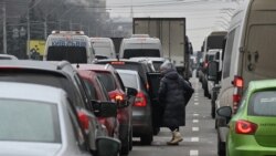 ترافیک خروج از مرزهای غربی اوکراین