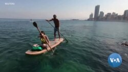 Floating on Cigarette Butts to Clean Beirut's Shores